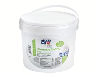 Fromage blanc nature 7,8% MG | Grossiste alimentaire | Délice & Création
