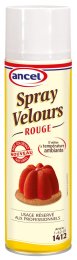 Spray velours rouge | Grossiste alimentaire | Délice & Création